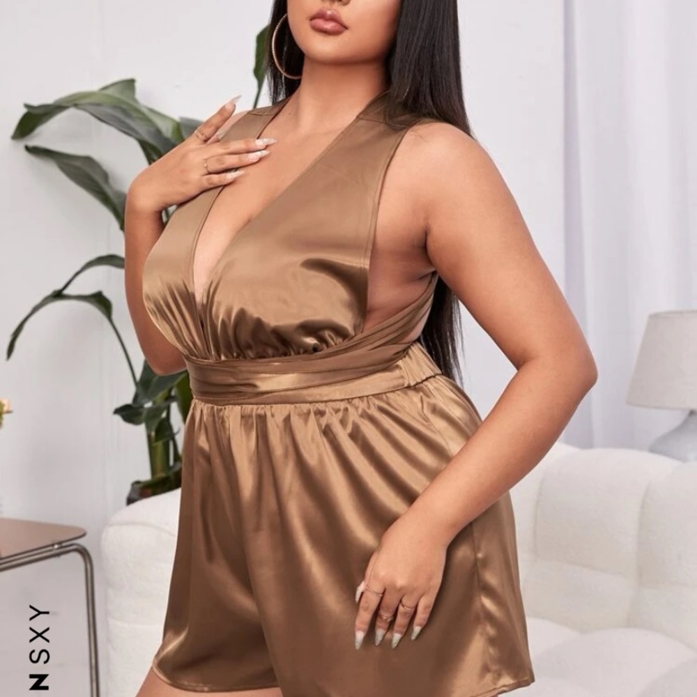 New Criss Cross Back Romper